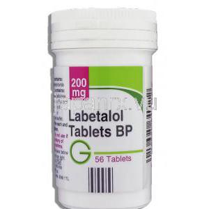 トランデート ジェネリック, ラベタロール 200mg 錠 (Generics Ltd)