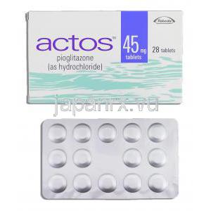 アクトス, ピオグリタゾン 30mg 錠 （タケダ）