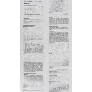 ヘプトラル Heptral, サミー ジェネリック, S-アデノシルメチオニン 400mg 錠 （アボット社） 情報シ