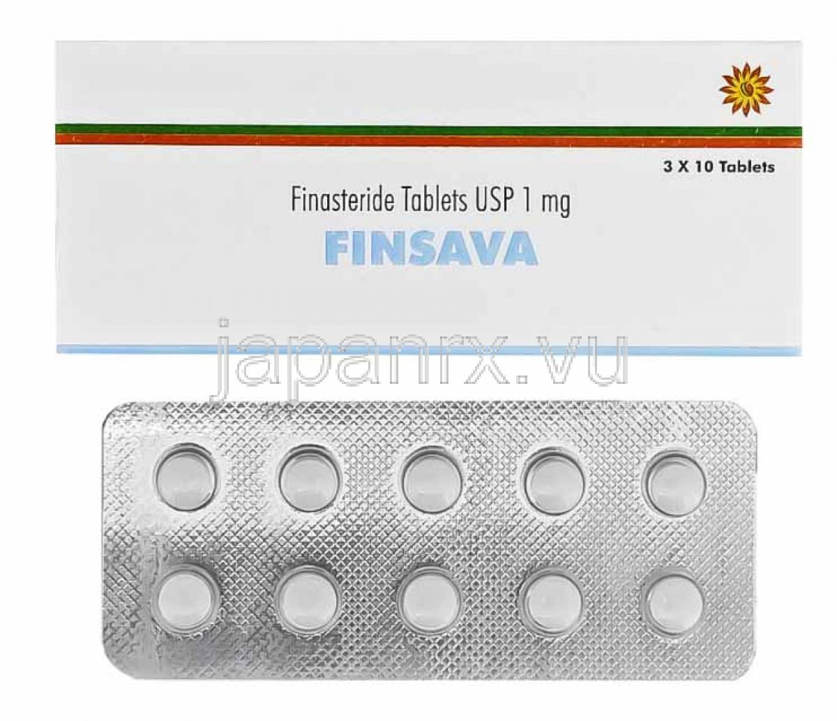 フィンサバ Finsava, フィナステリド 1mg, 錠