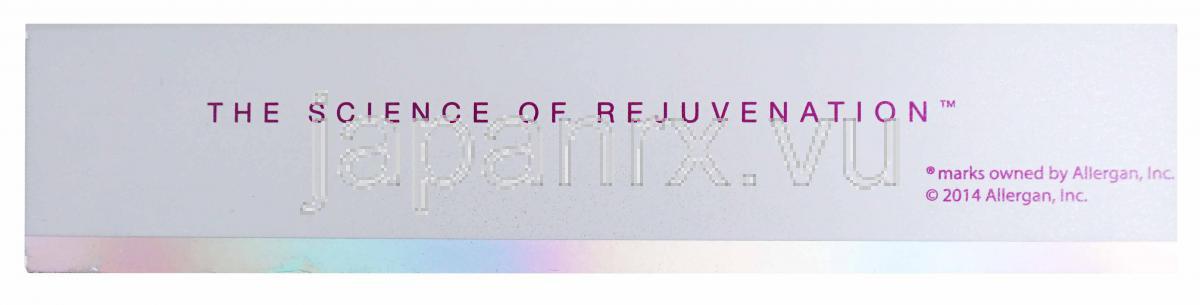 Juvederm Hydrate, Box side view.