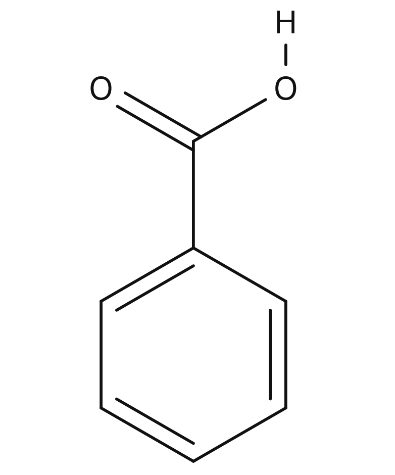 有効成分  安息香酸