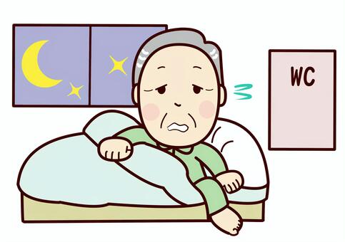 夜中にトイレ