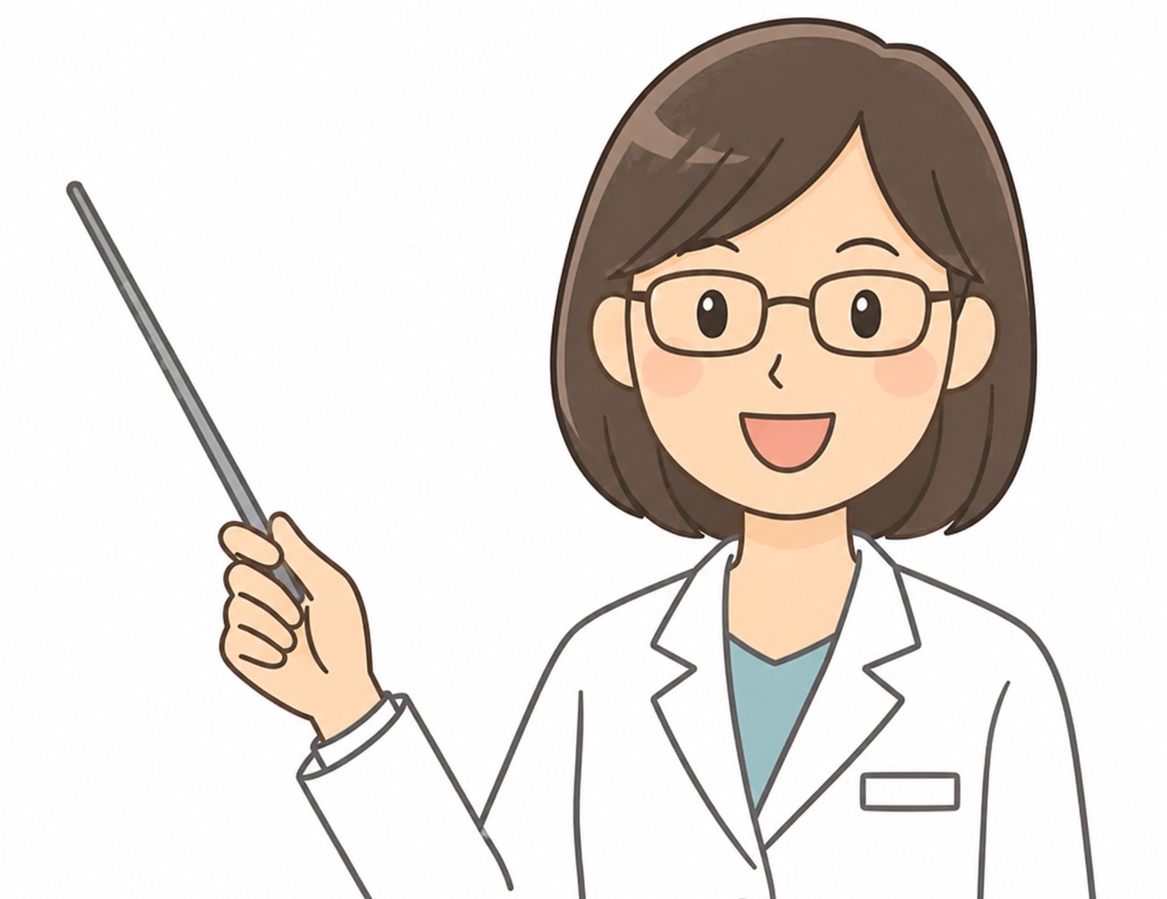 説明する医者