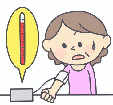 血圧が高い